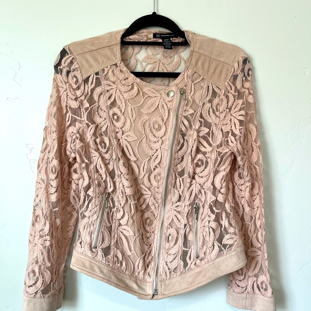 Brand: INC, size: Medium You will get some many compliments with this jacket!!